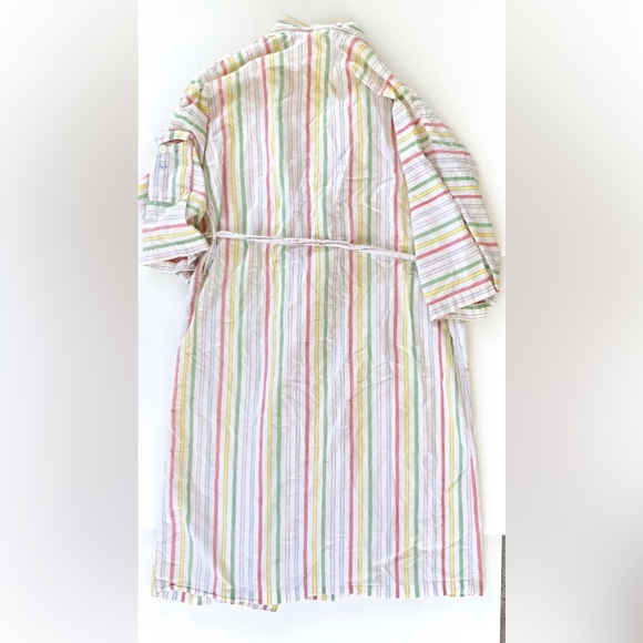 Christian Dior Robe de Chambre Stripe Robe Multicolor One Size - Picture 11 of 11